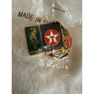 Olympics 1996 Atlanta Gas Pump Lapel Pin Texaco NEW